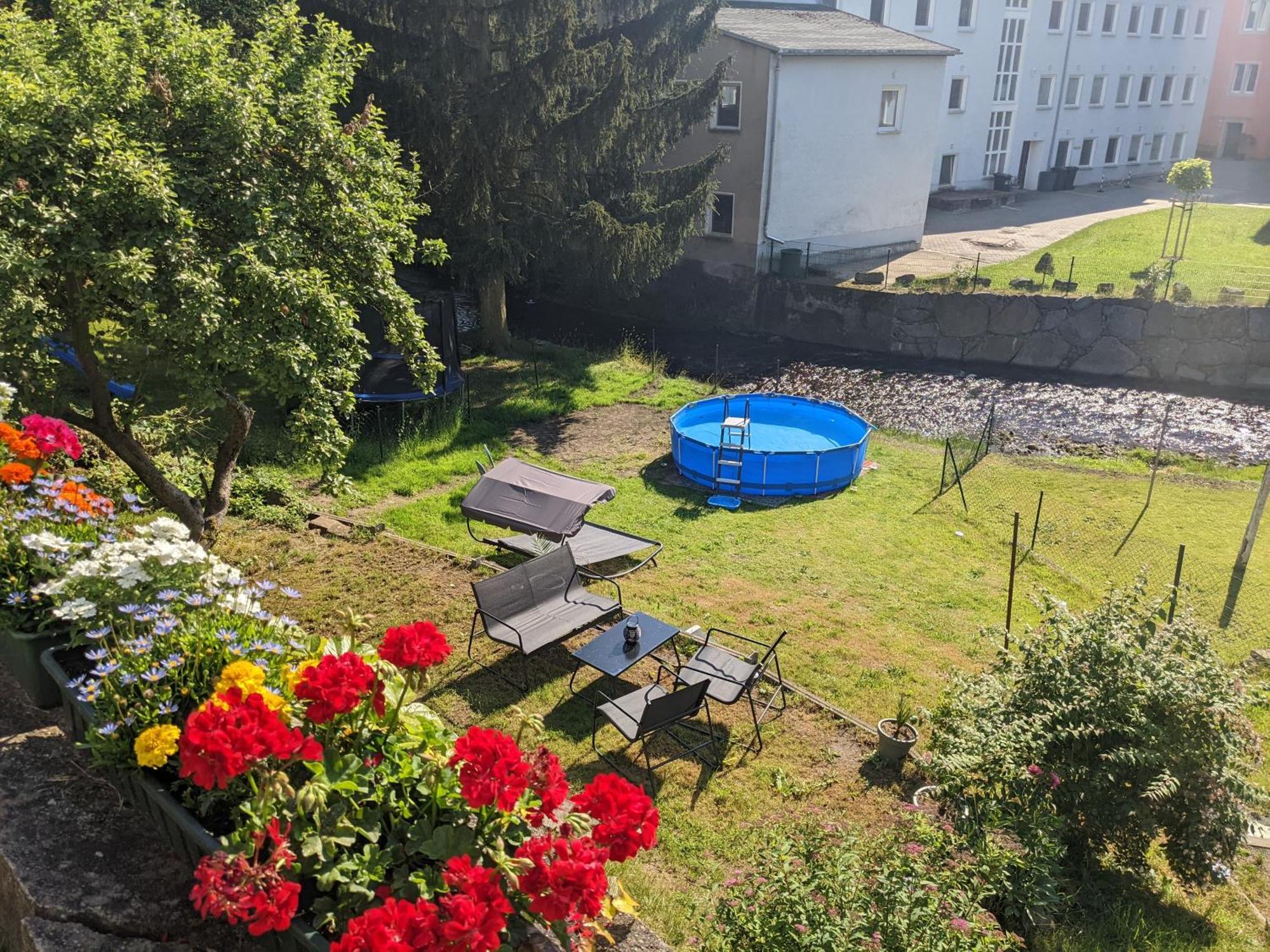 Hw2B - Urlaubsmagie - Wohlfuehlwohnung Mit Balkon, Pool, Sauna & Terrasse Sebnitz Extérieur photo