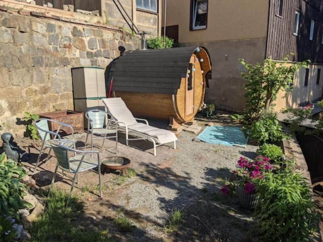 Hw2B - Urlaubsmagie - Wohlfuehlwohnung Mit Balkon, Pool, Sauna & Terrasse Sebnitz Extérieur photo