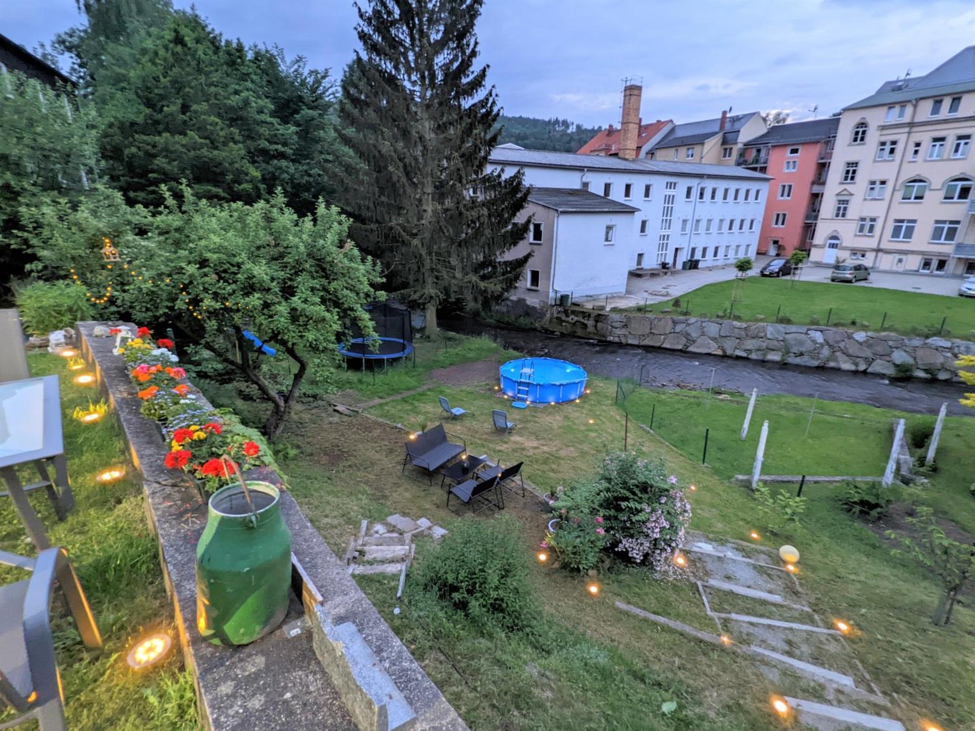 Hw2B - Urlaubsmagie - Wohlfuehlwohnung Mit Balkon, Pool, Sauna & Terrasse Sebnitz Extérieur photo