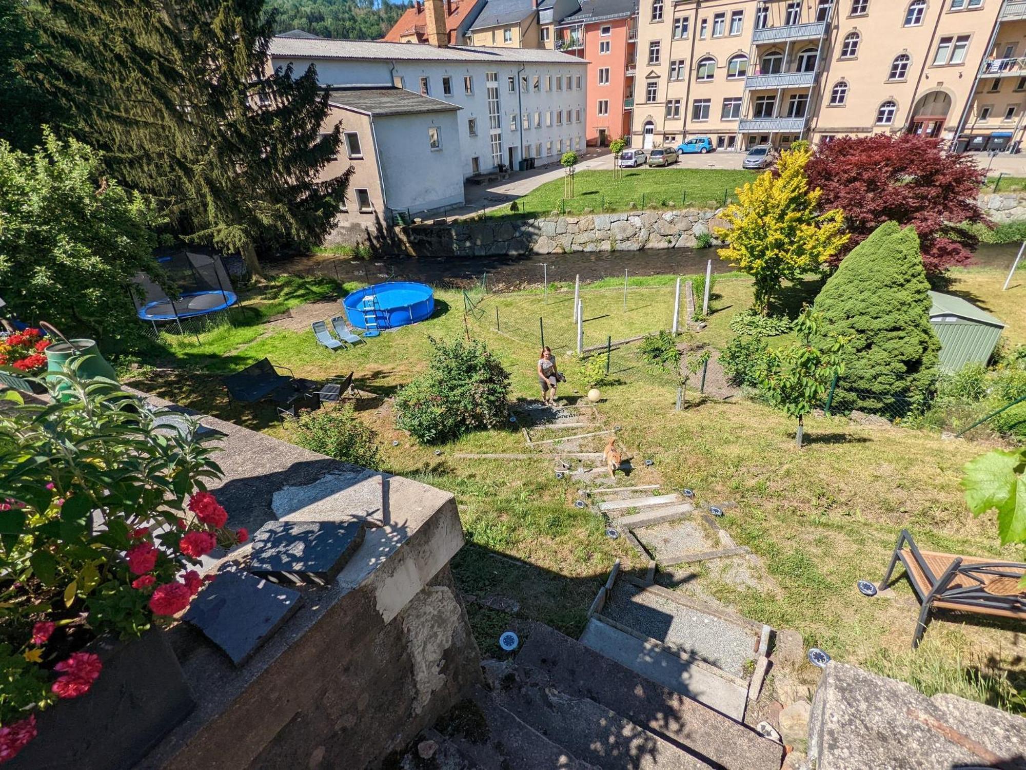 Hw2B - Urlaubsmagie - Wohlfuehlwohnung Mit Balkon, Pool, Sauna & Terrasse Sebnitz Extérieur photo