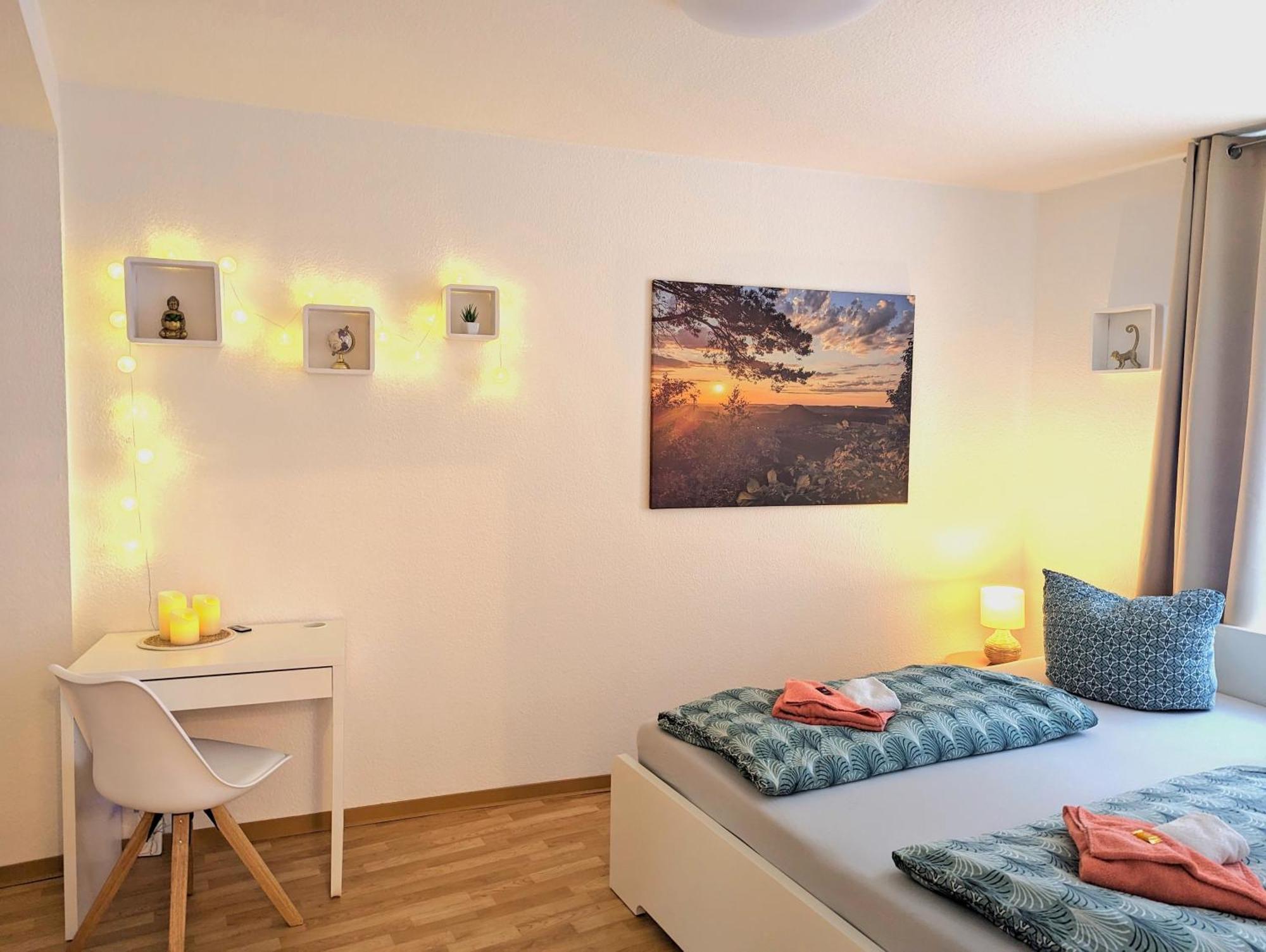 Hw2B - Urlaubsmagie - Wohlfuehlwohnung Mit Balkon, Pool, Sauna & Terrasse Sebnitz Extérieur photo