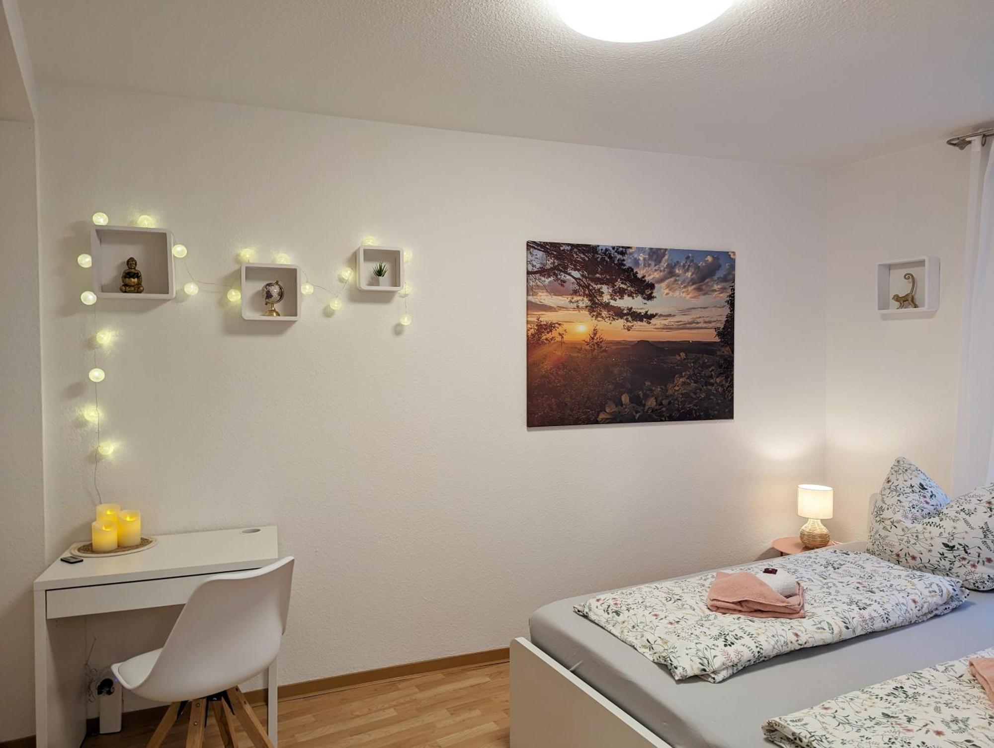 Hw2B - Urlaubsmagie - Wohlfuehlwohnung Mit Balkon, Pool, Sauna & Terrasse Sebnitz Extérieur photo