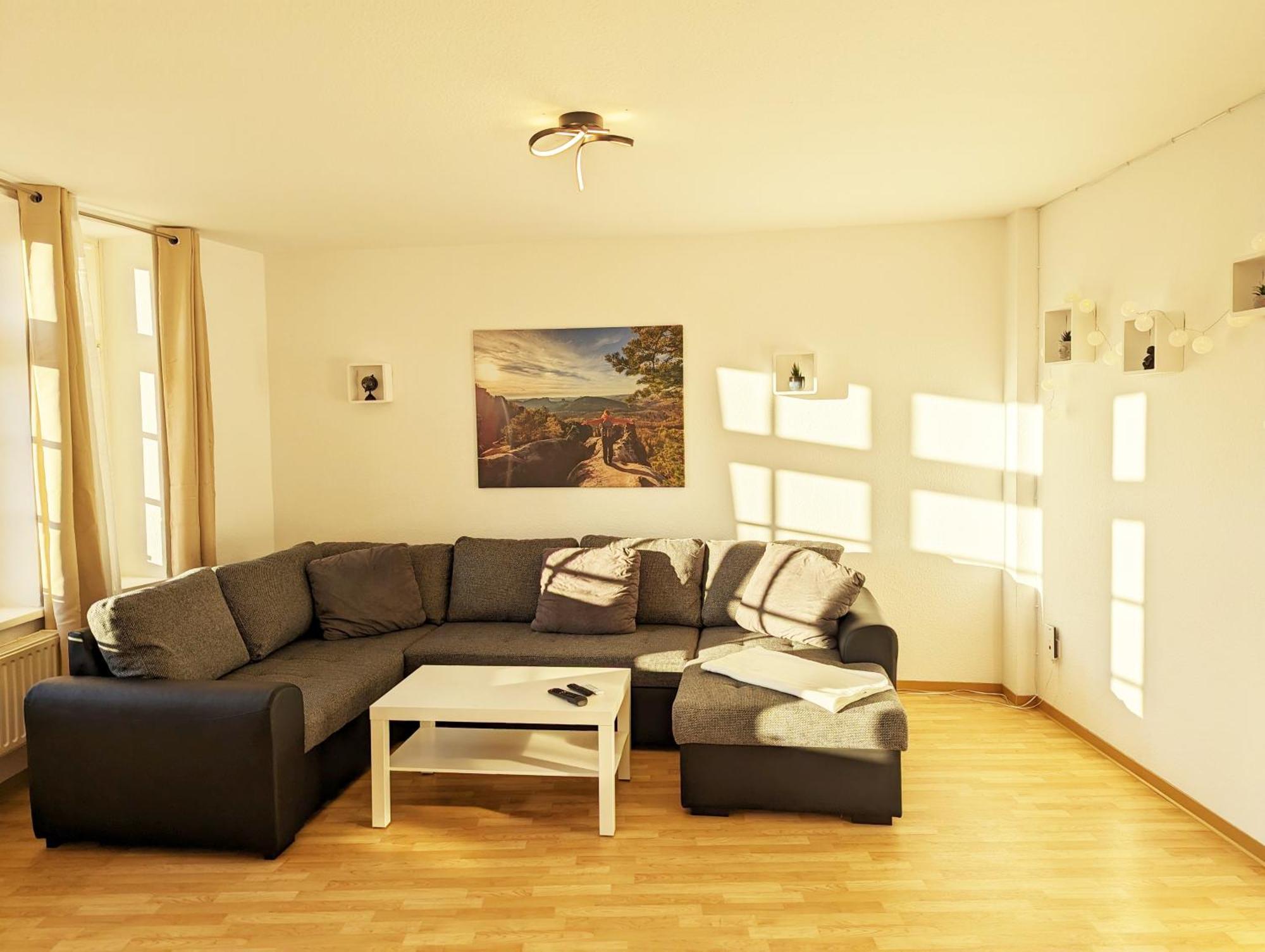 Hw2B - Urlaubsmagie - Wohlfuehlwohnung Mit Balkon, Pool, Sauna & Terrasse Sebnitz Extérieur photo